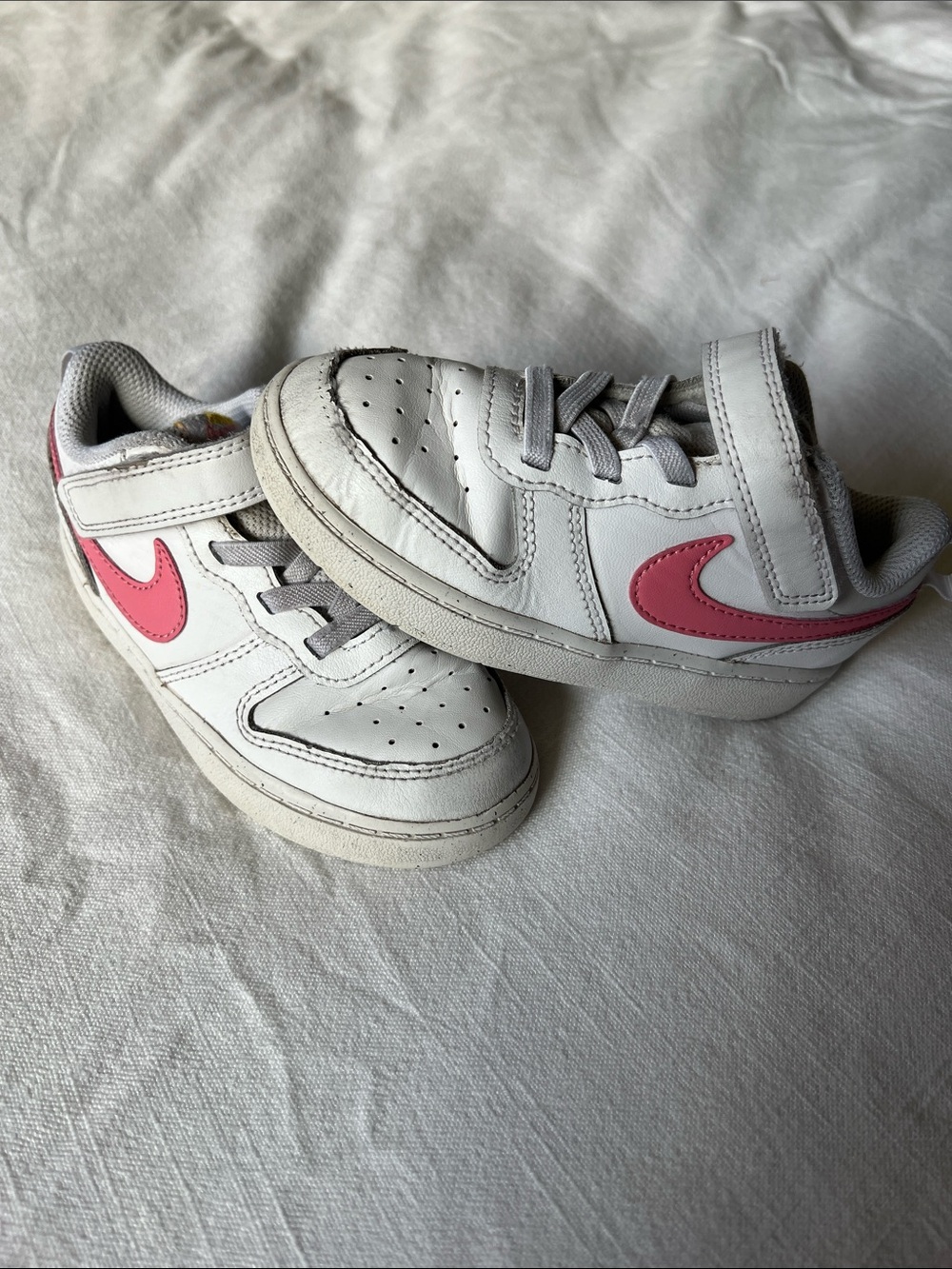 Toddler Nike - Coral Swoosh Size 9C
